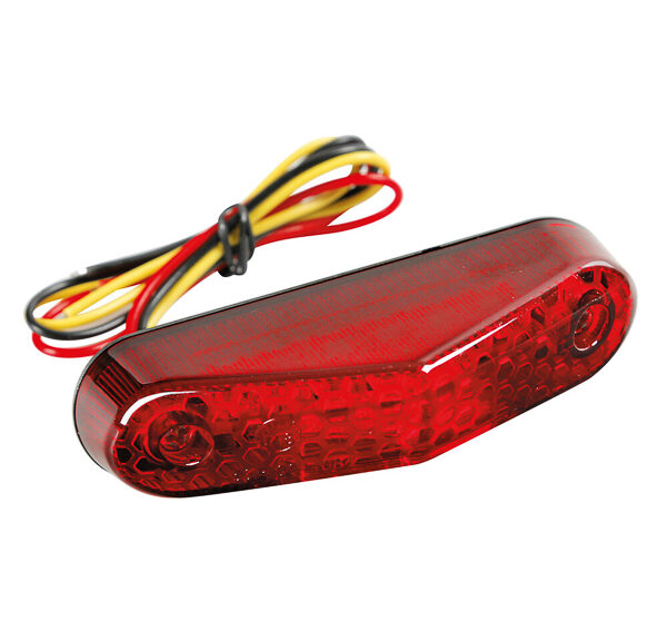 Achterlicht Lampa LED E-KEUR rood bromfiets
