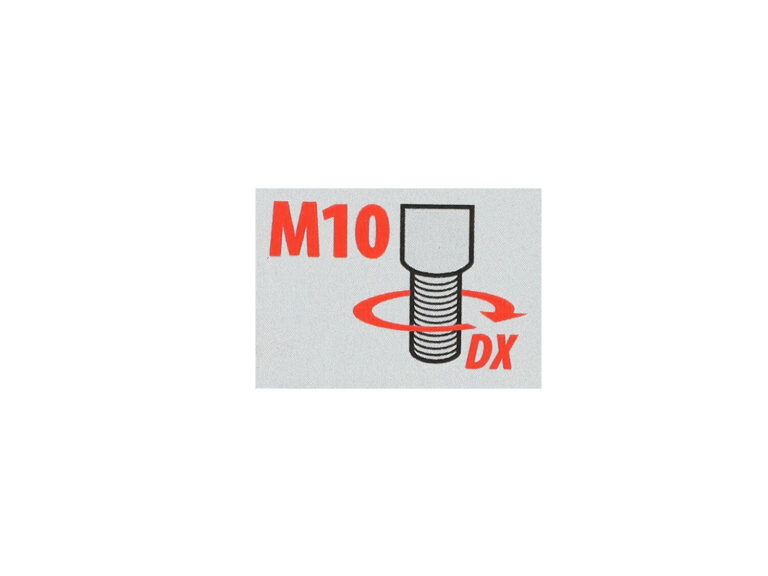 Adapter Lampa Spiegelverlenger Rechtse Draad M10 Zwart 90538