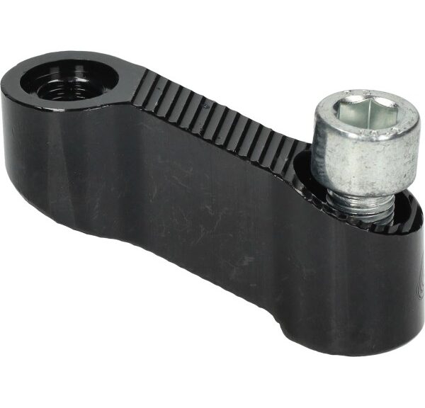 adapter lampa spiegelverlenger rechtse draad m10 zwart 90538
