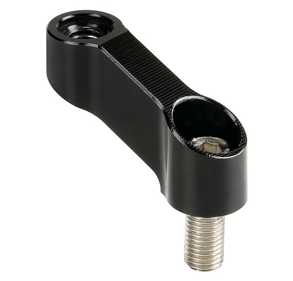 Adapter Lampa spiegelverlenger links draad m10 zwart