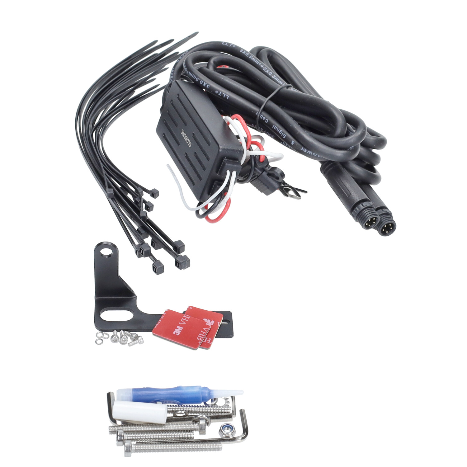 Verlichtingsset Led Universeel 12v50w Draadloos 2pcs Motorfiets Rb-max