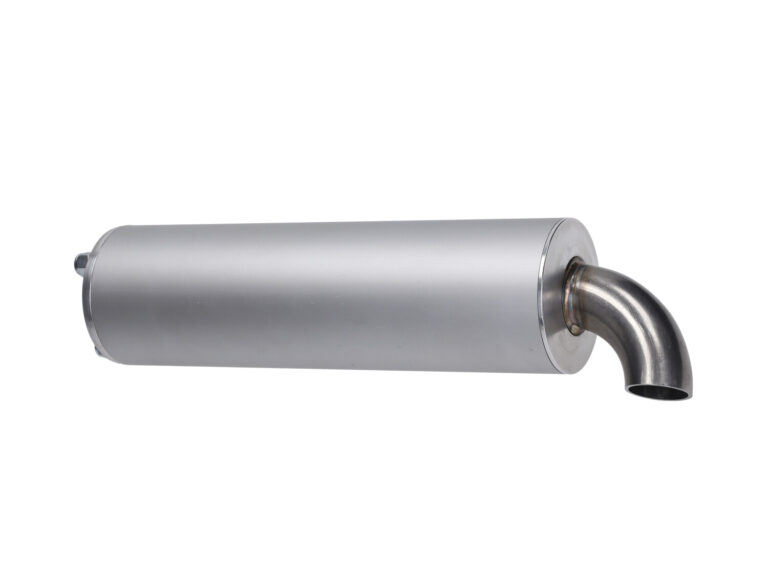Nademper Bgm 3-bouts 70-100cc 60mm Zilver