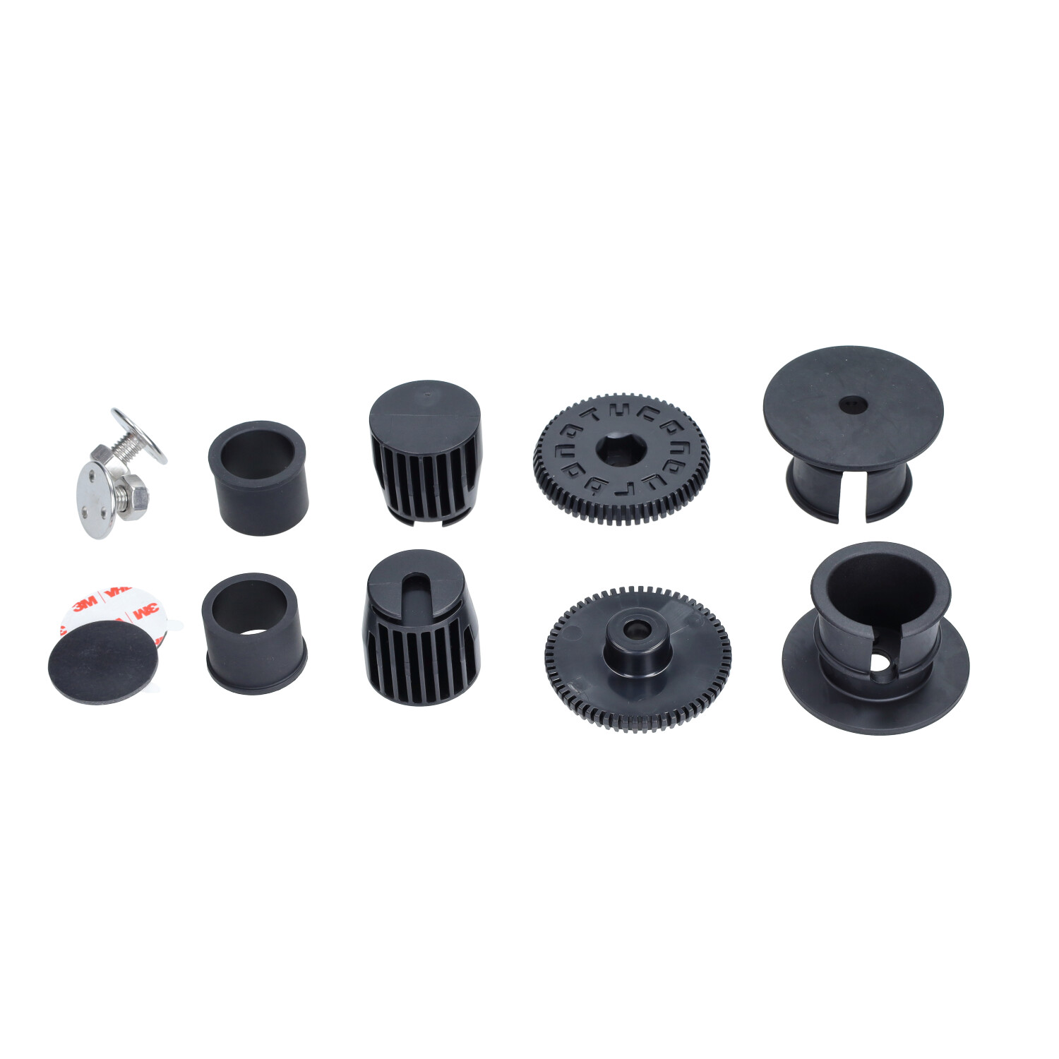 Handmofset Tucano Motor & Maxiscooter Polyamide Met Spiegel/kijkglas Zwart Maxx R334pro - Afbeelding 2