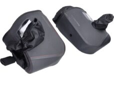 handmofset tucano motor & maxiscooter polyamide met spiegel/kijkglas zwart maxx r334pro