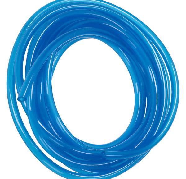 Benzineslang 4x7mm blauw per rol 5m
