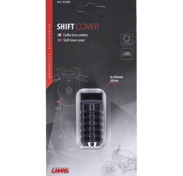 beschermhoes lampa schakelpedaal rubber universeel zwart 91269
