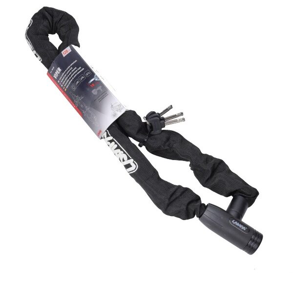 kettingslot lampa universeel Viper 120cm zwart 90600