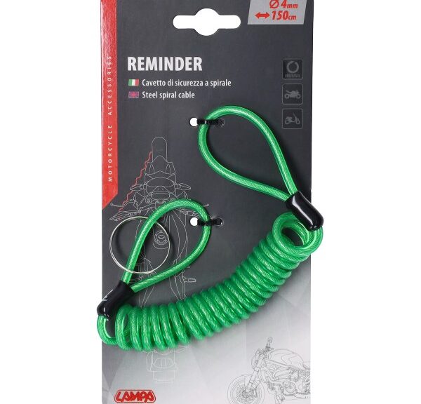koord lampa schijfrem memory kabel groen 90675