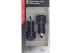 stuurbalansgewicht lampa set aluminium 17-23mm zwart 90639