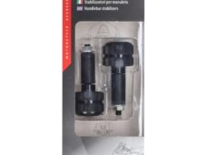 stuurbalansgewicht lampa set aluminium 17-23mm zwart 90644