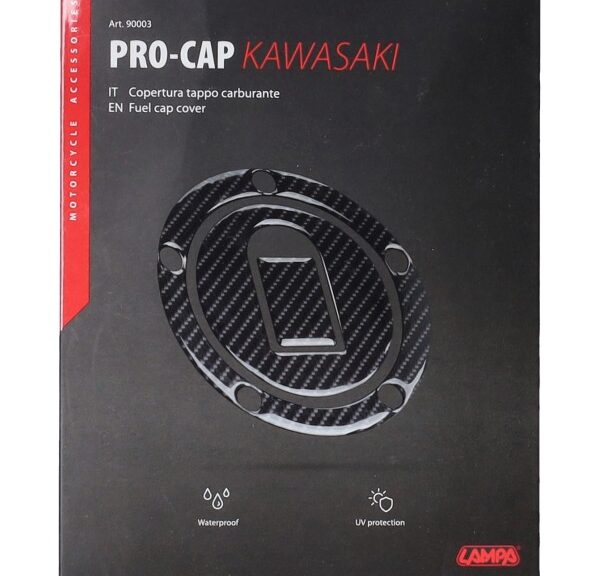 sticker lampa tankdop Kawasaki carbon katana nt 90003