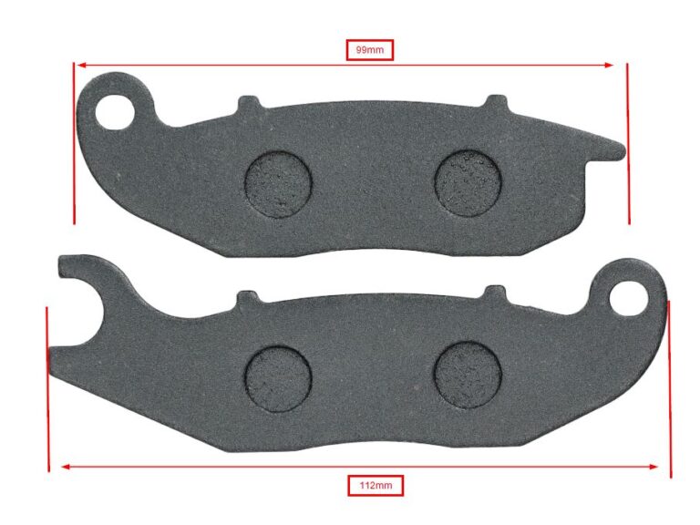 Remblokset Voor Remklauw 125248 Voor Niu N1s