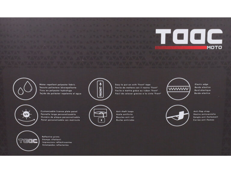 Beschermhoes Taac Scooter Easy 218-g 163x204x109 M Grijs