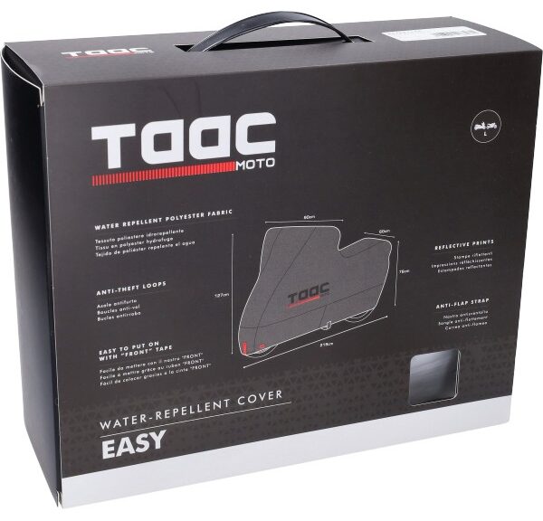 beschermhoes Taac motor & maxiscooter Easy 220-g 127x219x76 L grijs