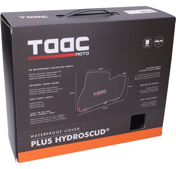 beschermhoes Taac motor & maxiscooter plus hydroscud 220-n 127x219x76 L zwart