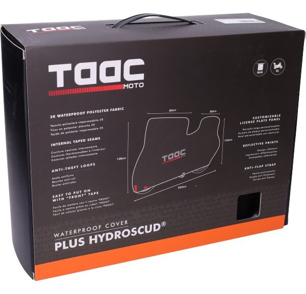 beschermhoes Taac motor plus hydroscud 222-n 136x222x134 XL zwart
