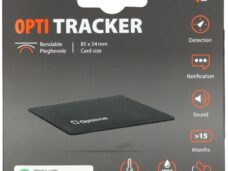 gps volgsysteem optiline tracker zelfklevend flexibel 85x54x3mm zwart bromfiets