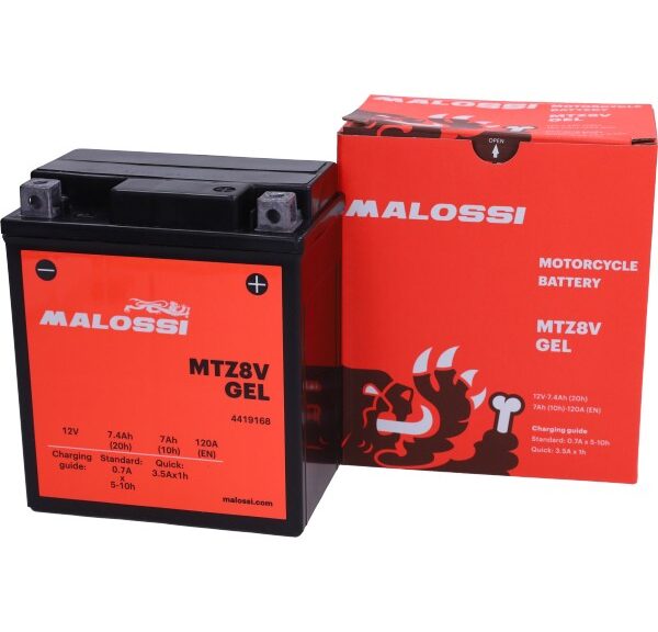 accu malossi euro-4/5 MTZ8V Gel x-max 300