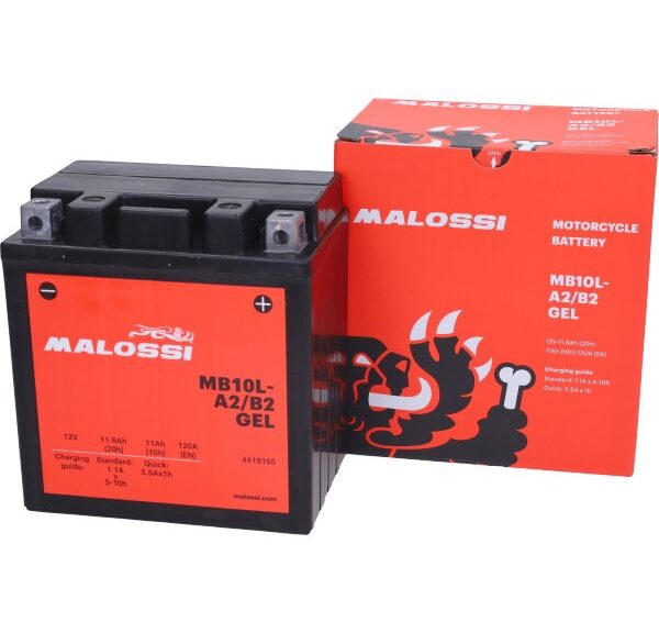 accu malossi gel MB10L-A2/B2 runner 180cc 2t 4419165