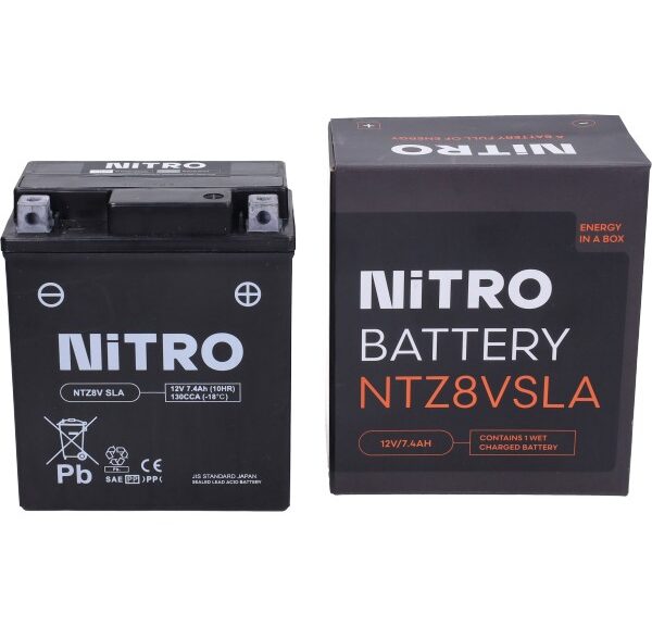 accu nitro ntz8v/ytz8v sla/gel euro-4/5 pcx 125 ie