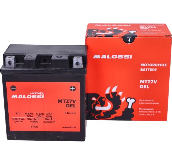 accu malossi euro-5 MT7V gel n-max 125