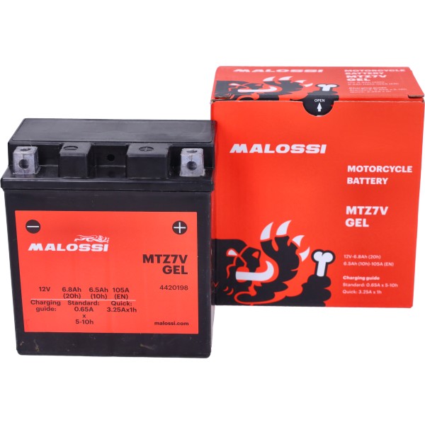 accu malossi euro-5 MT7V gel n-max 125