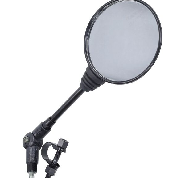 spiegel inklapbaar e-keur links/rechts m8x1.25 zwart bromfiets