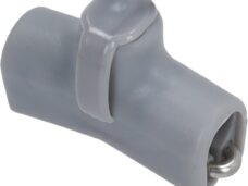 smeernippel buitenkabel grijs