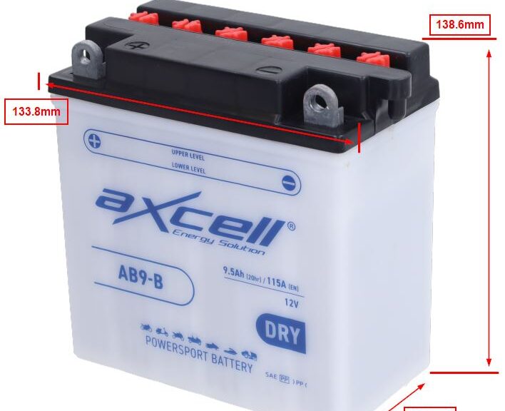 Accu Axcell At12b-4/yt12b-4 Sla/gel