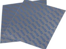 membraanplaatset polini 110x100x0.30mm blauw 2pcs 213.0600