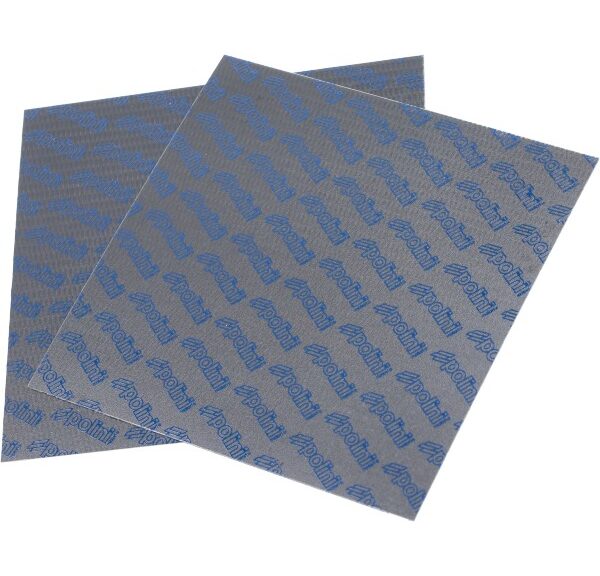 membraanplaatset polini 110x100x0.30mm blauw 2pcs 213.0600