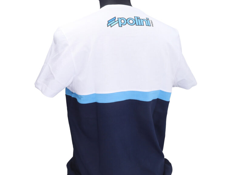 T-shirt Polini L Wit/blauw 098.2679/l