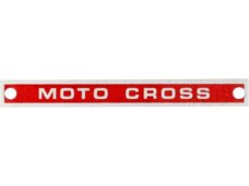 stuurplaatje woord [moto cross]