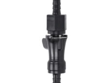 Koppeling Benzineslang Universeel Snelsluiting 6mm Zwart Vc18933
