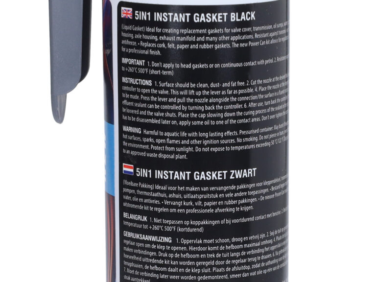 Pakking 5 In 1 Vloeibaar Spuit 200ml Zwart