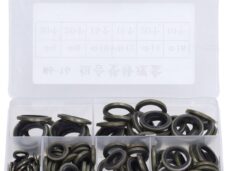 assortimentsdoos ringset messing/rubber M6-M16 85pcs