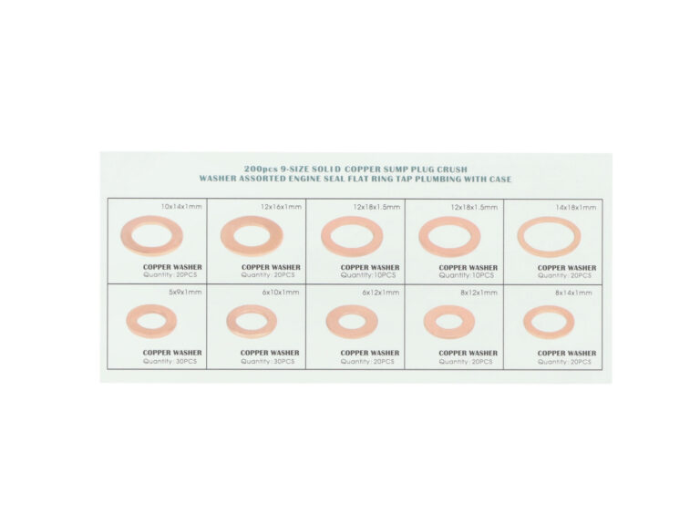 Assortimentsdoos Ringset Koper M5-m14 200pcs