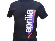 t-shirt korte mouwen Aprilia origineel woord [apr racing] S zwart 8l0010m02blk