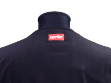 T-shirt Korte Mouwen Aprilia Origineel Woord [aprilia] M Zwart 6076280m02b