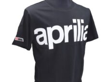 t-shirt korte mouwen Aprilia origineel woord [aprilia] L zwart 6076280m03b