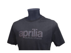 T-shirt Korte Mouwen Aprilia Origineel Woord [apr Racing] M Zwart 607898m02b