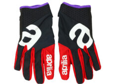 Handschoenset Aprilia Origineel Race Wheelie M Zwart/rood 8t0023m03blk