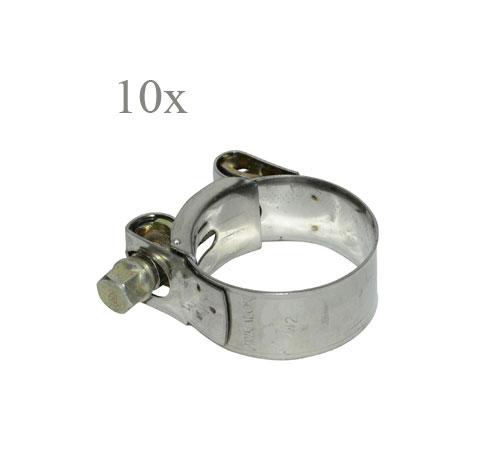 Uitlaatklem 34-37mm