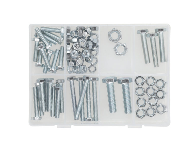 Assortimentsdoos Bout + Moer M5-m8 75pcs