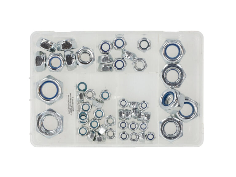 Assortimentsdoos Moeren M4-m12 53pcs