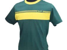 t-shirt korte mouwen Vespa Origineel [racing sixties] M groen/geel 607507m02g