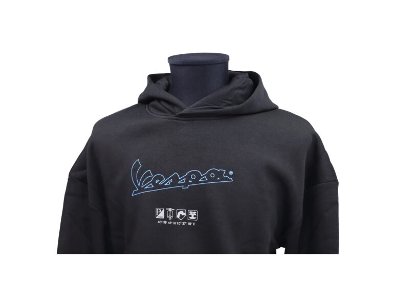 Hoodie Vespa Origineel M Zwart 8l0036m03blk