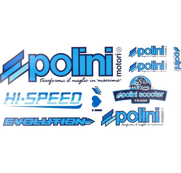 stickerset polini 30x17cm 9-delig 225.020