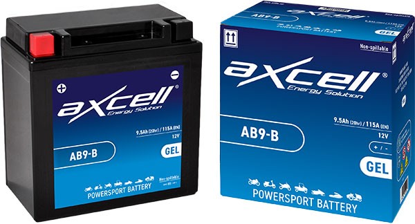 accu axcell ab9-b/yb9-b sla/gel runner 180cc
