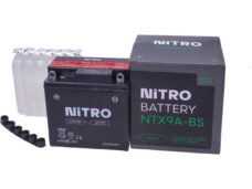 Batteri nitro ntx9a-bs/ytx9a-bs vedligeholdelsesfri flue